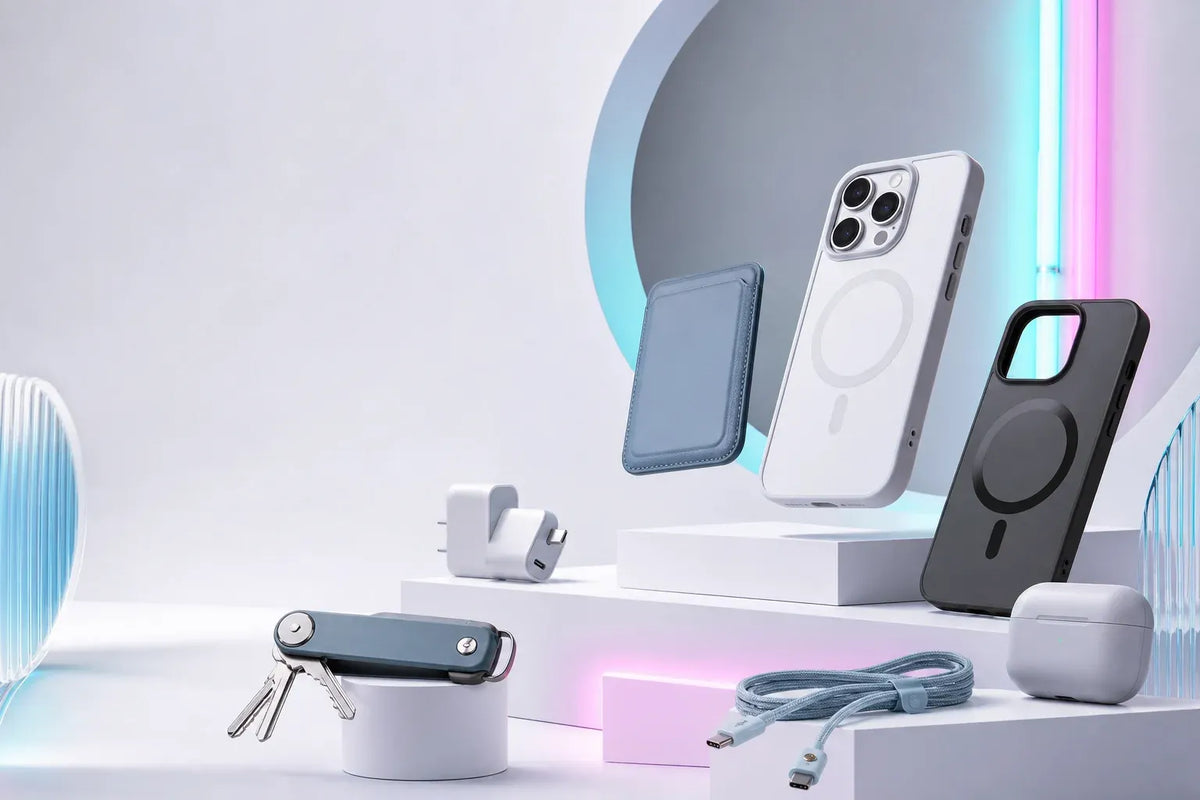 Chargers, cables, and daily essentials.